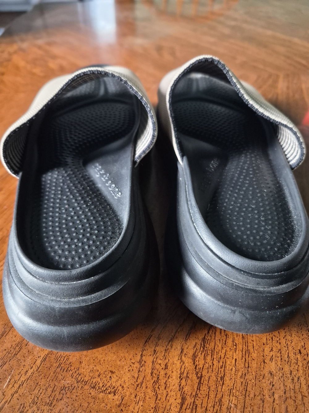 rag & bone Black Brixley Knit Slide Sandals - Picture 3 of 5
